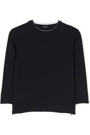 Il gufo Playera con ribete en contraste