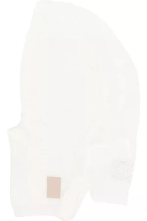 ELEVENTY Gorro tejido de canalé con parche del logo