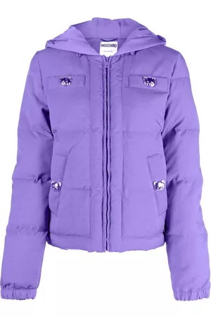 Moschino Chamarra capitonada Teddy con botones