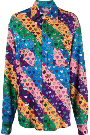 ALESSANDRO ENRIQUEZ Camisa con corazón estampado