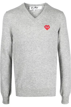 Comme des Garçons Suéter con cuello en V
