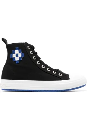MARCELO BURLON Tenis altos con agujetas