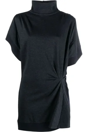 Isabel Marant Vestido corto con detalle fruncido
