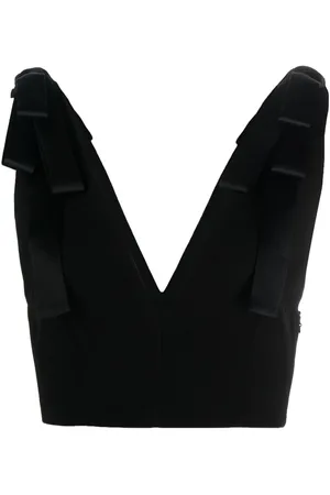 Monot Top corto con cuello en V