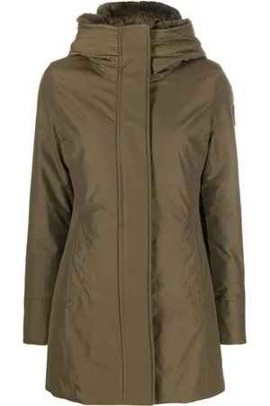 Woolrich Parka con parche del logo
