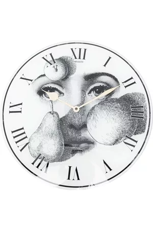 FORNASETTI Reloj de pared con cara estampada