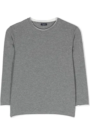 Il gufo Playera con ribete en contraste