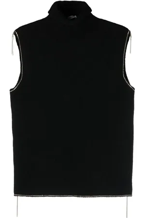 Faliero Sarti Vestido sin mangas con ribete en contraste