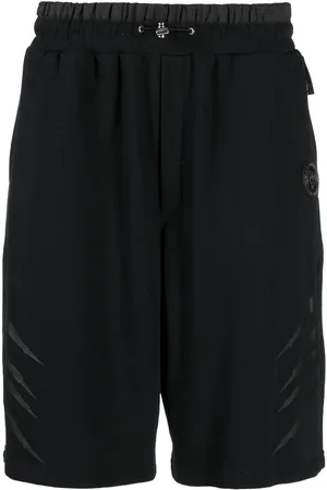 Philipp Plein Shorts joggers a rayas