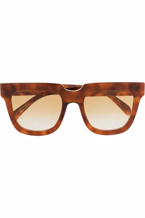 Retrosuperfuture Lentes de sol con armazón estilo carey