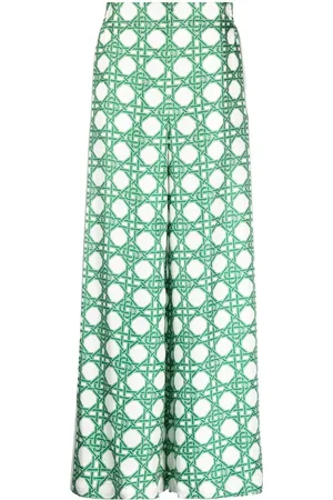 Casablanca Pantalones palazzo con monograma Ping Pong