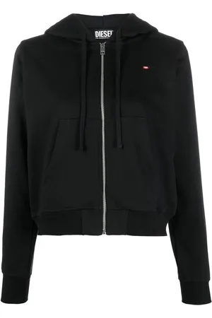 Diesel Hoodie con cierre y cordones