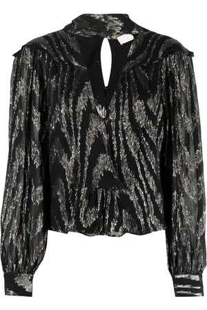 IRO Blusa de seda con estampado