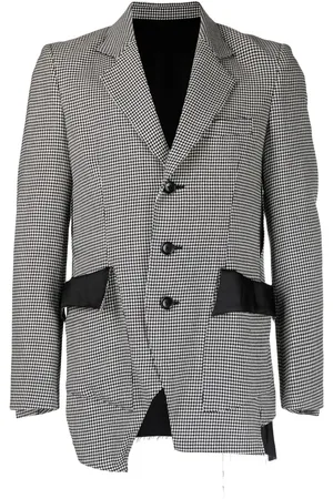 Sulvam Blazer con motivo pied de poule