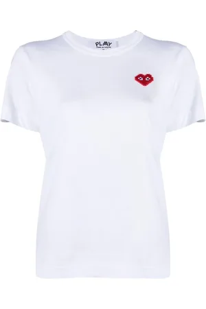 Comme des Garçons Playera con logo bordado
