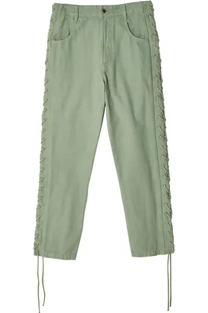 ECKHAUS LATTA Pantalones rectos con agujetas