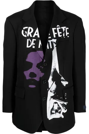 RAF SIMONS Blazer Grand Fête con botones