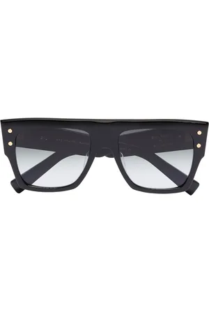 Balmain Lentes de sol con armazón cuadrada oversize