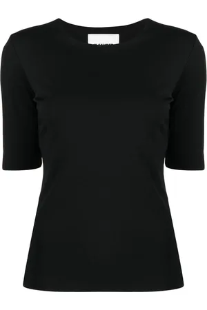 Jil Sander Playera manga corta con cuello redondo