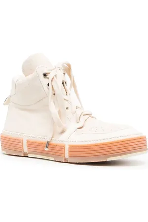 GUIDI Tenis altos con plataforma plana
