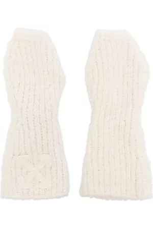 OFF-WHITE Hombre Guantes - Guantes tejidos con motivo Arrow