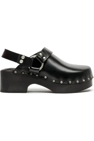 RE/DONE Mules con detalle de apliques 70
