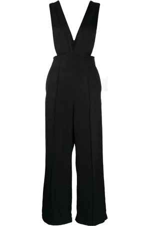 Plan C Jumpsuit con escote en V pronunciado