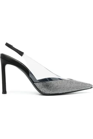 Sergio Rossi Zapatillas con apliques y tacón de 95mm de x Evangelie Smyrniotaki