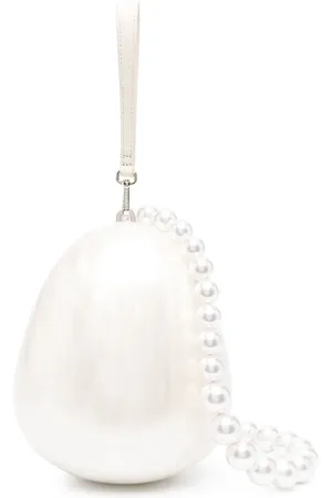 Simone Rocha Tote Egg con perlas