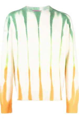 THE ELDER STATESMAN Suéter de cachemira con motivo abstracto