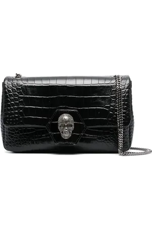 Philipp Plein Bolsa de hombro con cristales