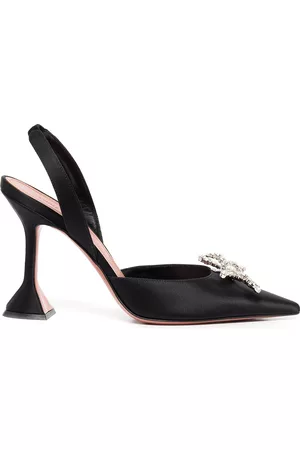 Amina Muaddi Zapatillas Rosie con tacón de 95mm