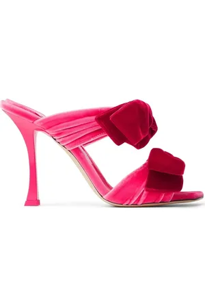 Jimmy Choo Mules Flaca con tacón de 100mm