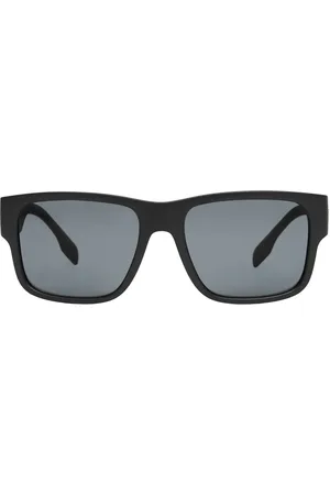 Burberry Lentes de sol con armazón cuadrada y logo