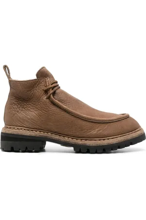 GUIDI Botas con agujetas