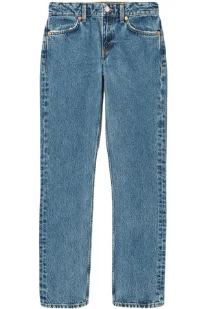 RE/DONE Jeans rectos con tiro bajo años 70