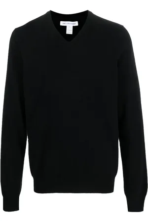 Comme des Garçons Suéter tejido con cuello en V