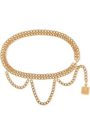 CHANEL Cinturón de cadena Perfume Charm 1970