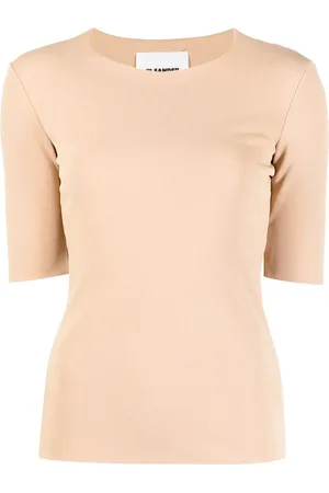 Jil Sander Playera manga corta con cuello redondo