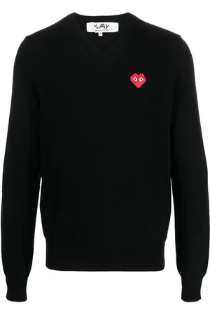 Comme des Garçons Suéter con cuello en V