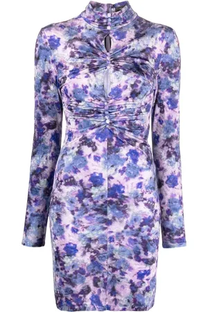 Isabel Marant Vestido corto con estampado abstracto