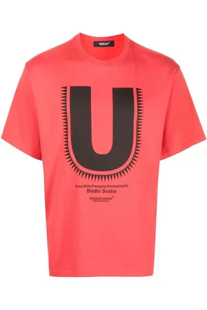 UNDERCOVER Playera con logo estampado
