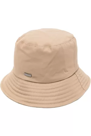 HERNO Gorro de pescador con placa del logo