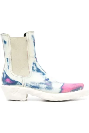 Camper Botines con efecto envejecido