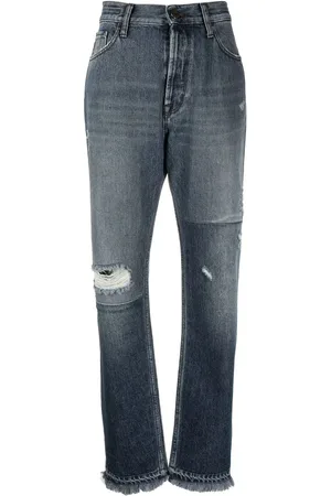Jacob Cohen Jeans rectos con efecto envejecido