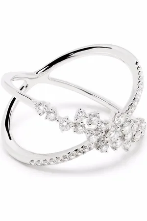DJULA Anillo Fairy Tale en oro blanco de 18kt con diamantes