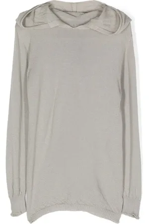 Rick Owens Top de tejido fino con capucha