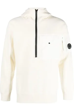 C.P. Company Sudadera Lens con medio cierre