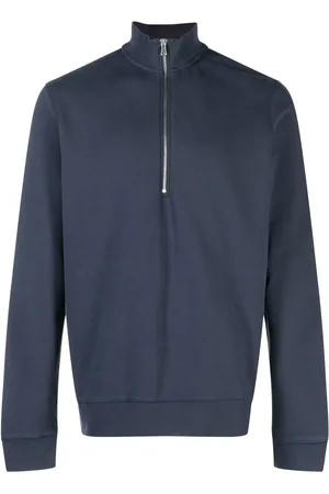 Sunspel Sudadera con medio cierre