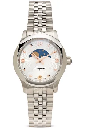 Salvatore Ferragamo Reloj Duo Moonphase de 28mm